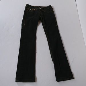 True Religion Dark Gray Jeans Size 25